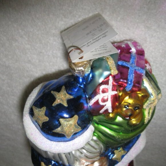 Christopher Radko Christmas Ornament Secret Santa Large - Picture 4 of 8